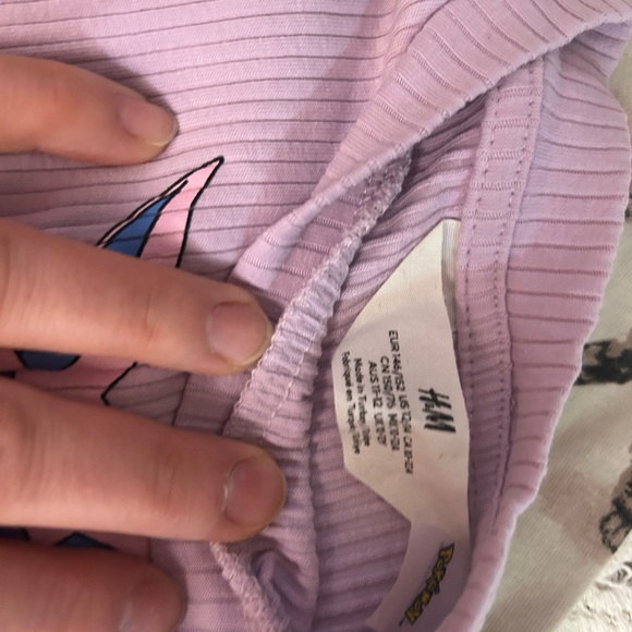 H&M Lavender Ribbed Top - Picture 2 of 4